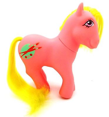 371x400 My Little Pony G1 Euro Exclusive Painting Time School Time Pony - Little Pony Painting