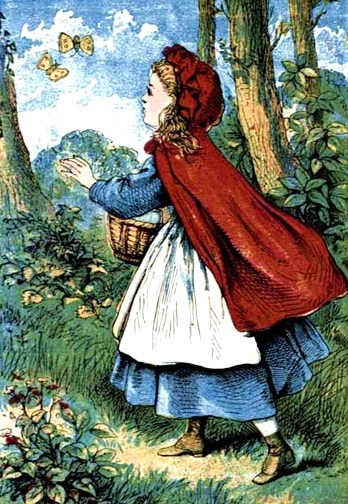 348x504 The 389 Best Little Red Riding Hood Images On Red - Little Red Riding Hood Painting