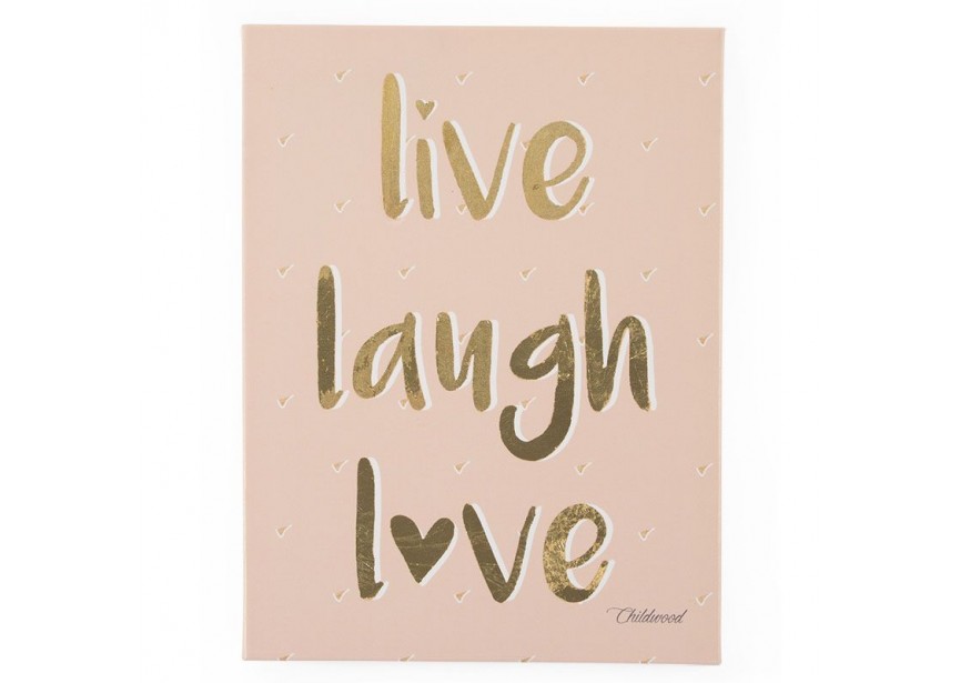 865x615 Oil Painting Live Laugh Love 30x40 Childhome - Live Laugh Love Painting