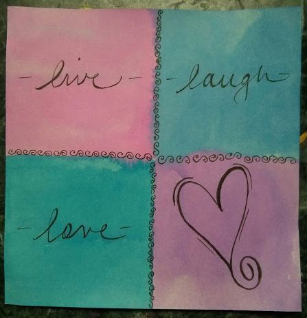 447x462 Paint Party Studios Live, Laugh, Love Amp Paint - Live Laugh Love Painting