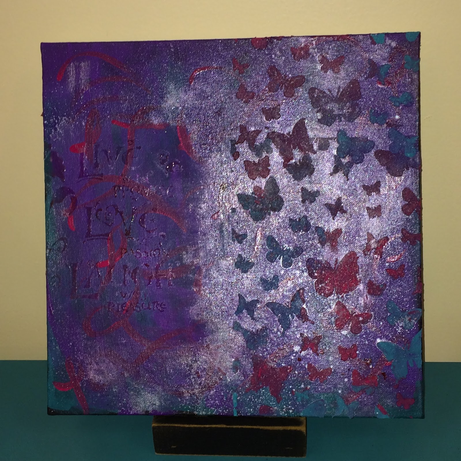 1600x1600 Ihm Event Live Love Laugh Mixed Media Class - Live Love Laugh Painting
