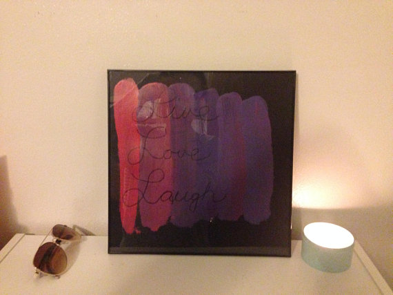 570x427 Live Love Laugh Painting - Live Love Laugh Painting