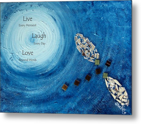 600x528 Runaway' With Live Love Laugh Quote Painting By Shannon Keavy - Live Love Laugh Painting