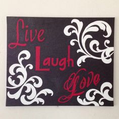 236x236 Canvas Wall Art ~ Home Sweet Home ~ Mixed Media By Blissmade - Live Love Laugh Painting