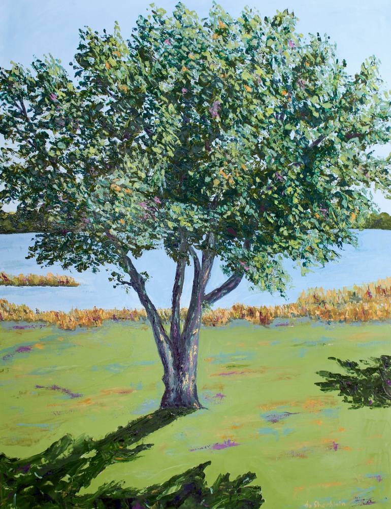 770x1003 Saatchi Art Live Oak Painting By Elizabeth De Sherbinin - Live Oak Painting