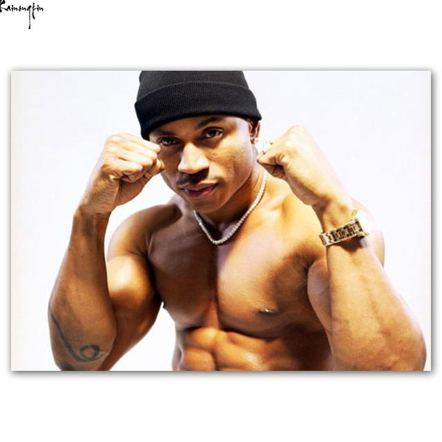 640x640 Zp839 Ll Cool J Shirtless Hip Hop Music Rapper Hot Art Poster Silk - Ll Cool J Painting