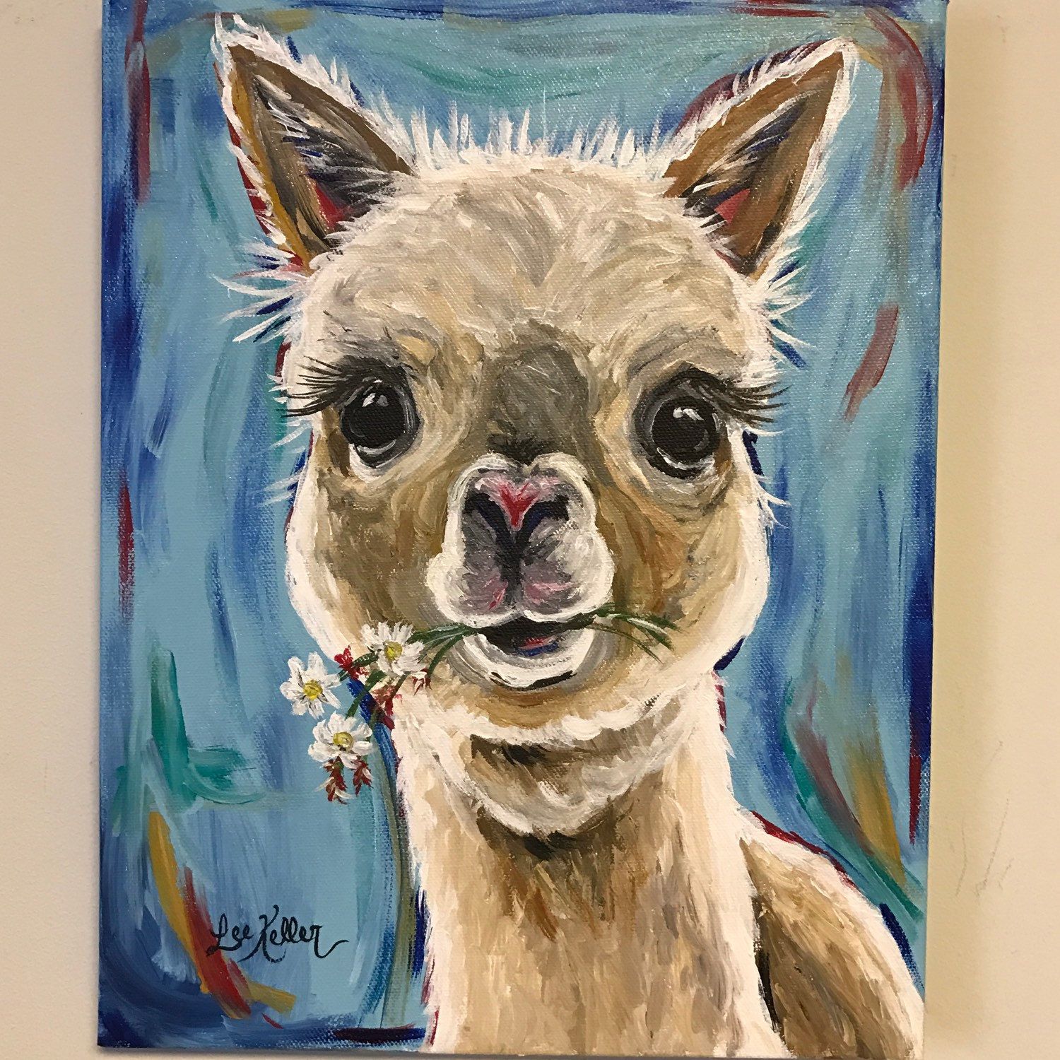  Llama  Painting  at PaintingValley com Explore collection 