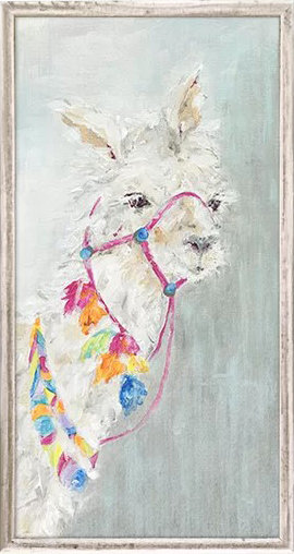 270x508 East Urban Home - Llama Painting