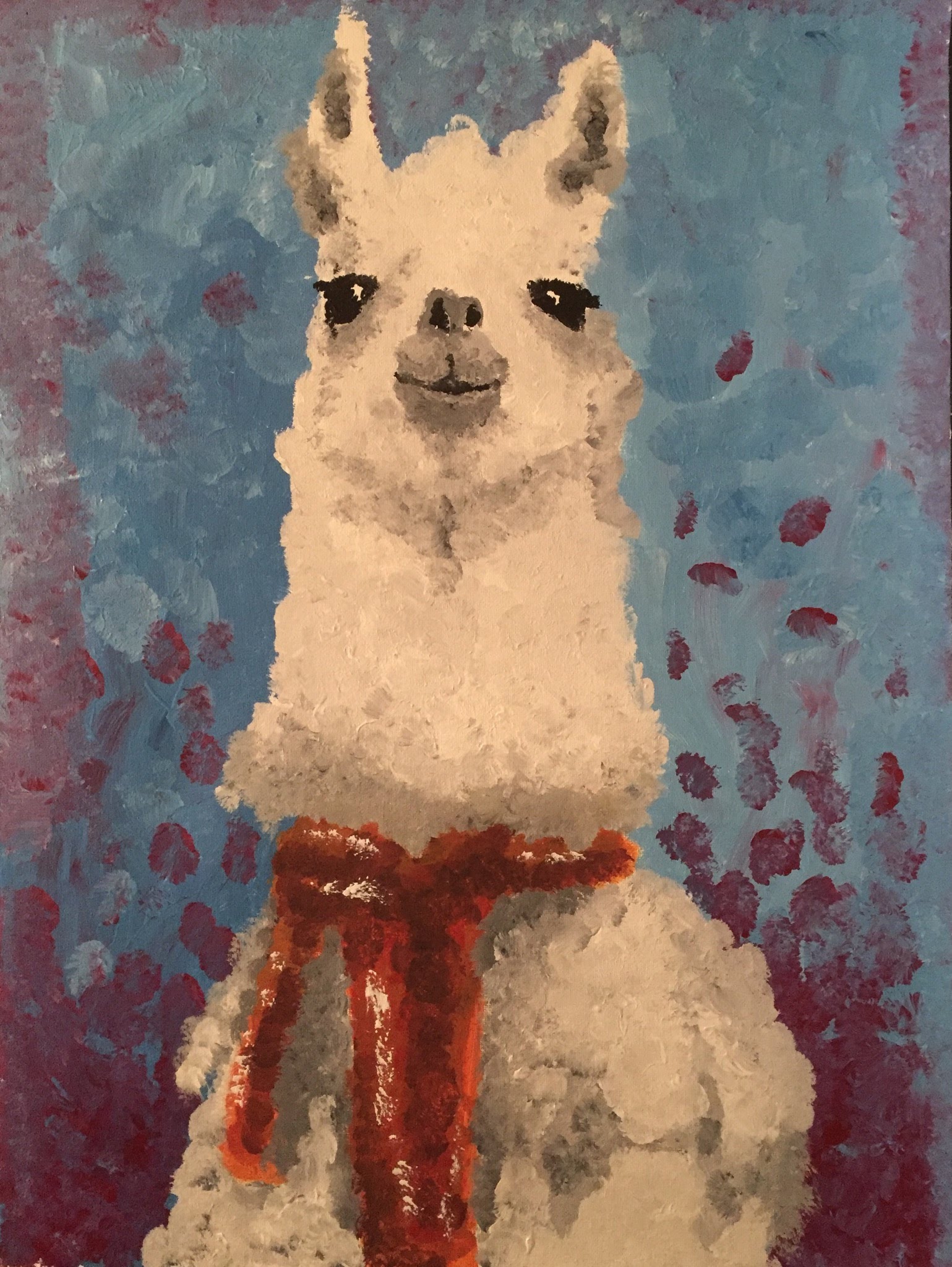 1539x2046 Llama Painting - Llama Painting