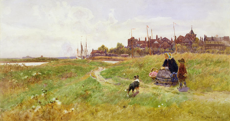 900x472 Hastings Painting By Thomas James Lloyd - Lloyd Painting