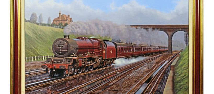 819x359 Lms Painting Sells For Within Days Of Enthusiast Artist'S - Lms Painting