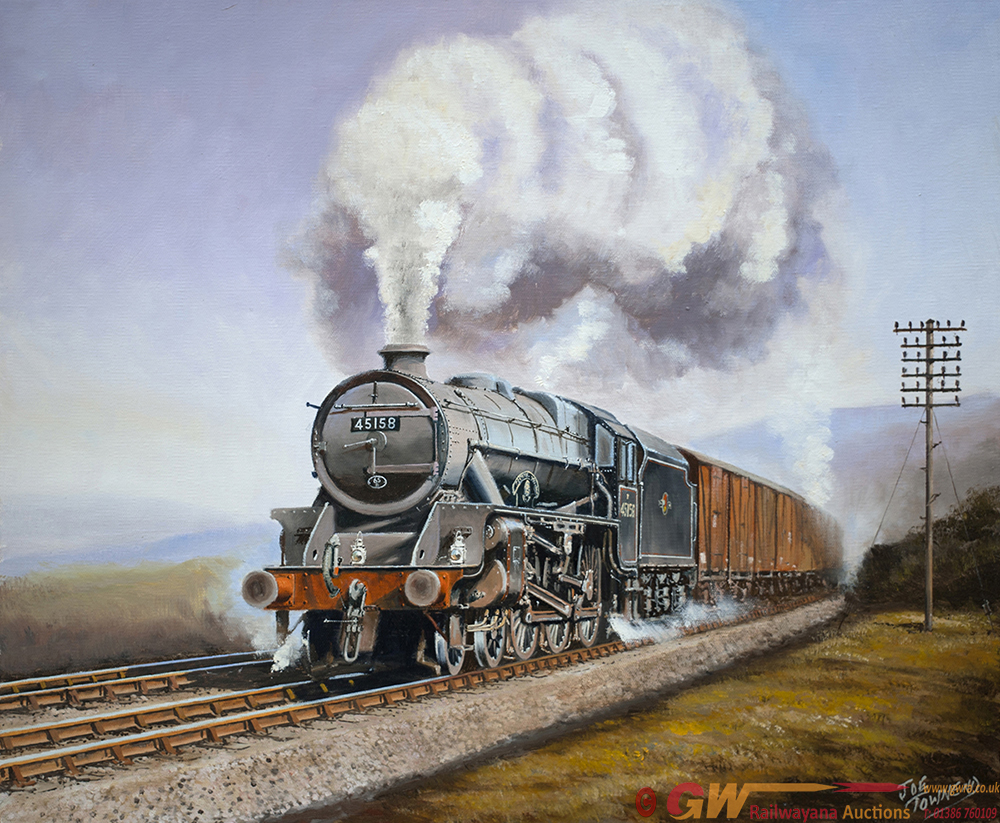 1000x823 Original Oil Painting On Canvas Of Lms Black 5 - Lms Painting
