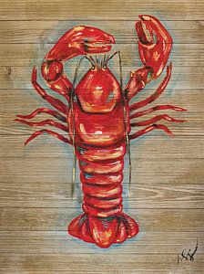 224x300 Lobster Paintings Fine Art America - Lobster Painting
