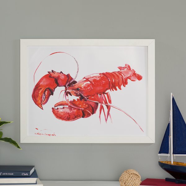 600x600 Beachcrest Home - Lobster Painting