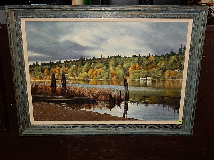 750x562 Oil Painting On Board By Local Artist Harold Sheehy (1899 19 - Local Oil Painting Artists