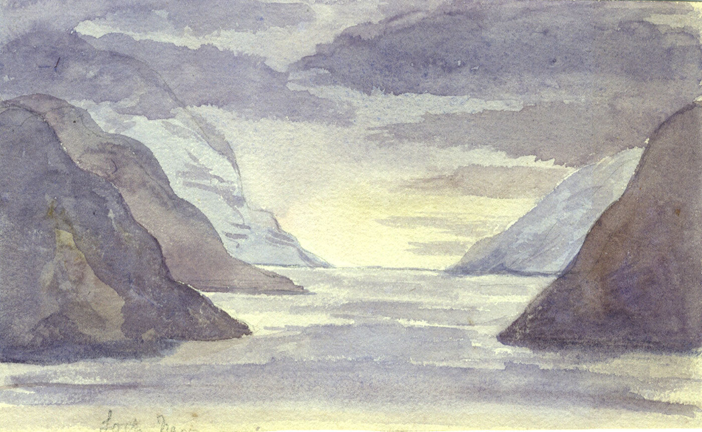 1400x861 Loch Ness Monster Some Old Loch Ness Paintings - Loch Ness Monster Painting