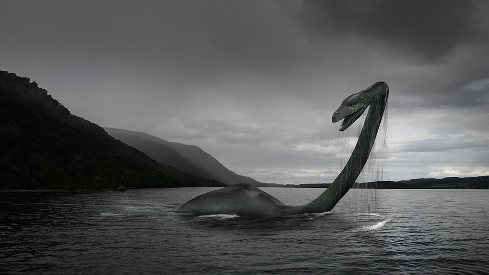 970x546 Now You Can Hunt The Loch Ness Monster Online! One Page - Loch Ness Monster Painting