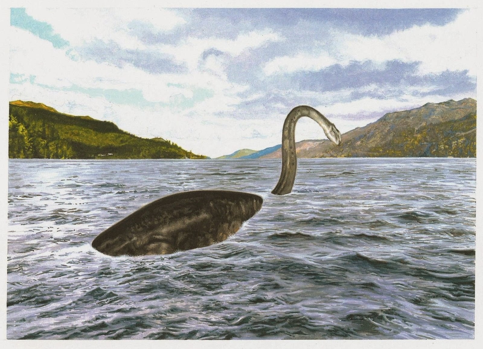 1600x1155 Loch Ness Monster Another Loch Ness Monster Painting - Lo...