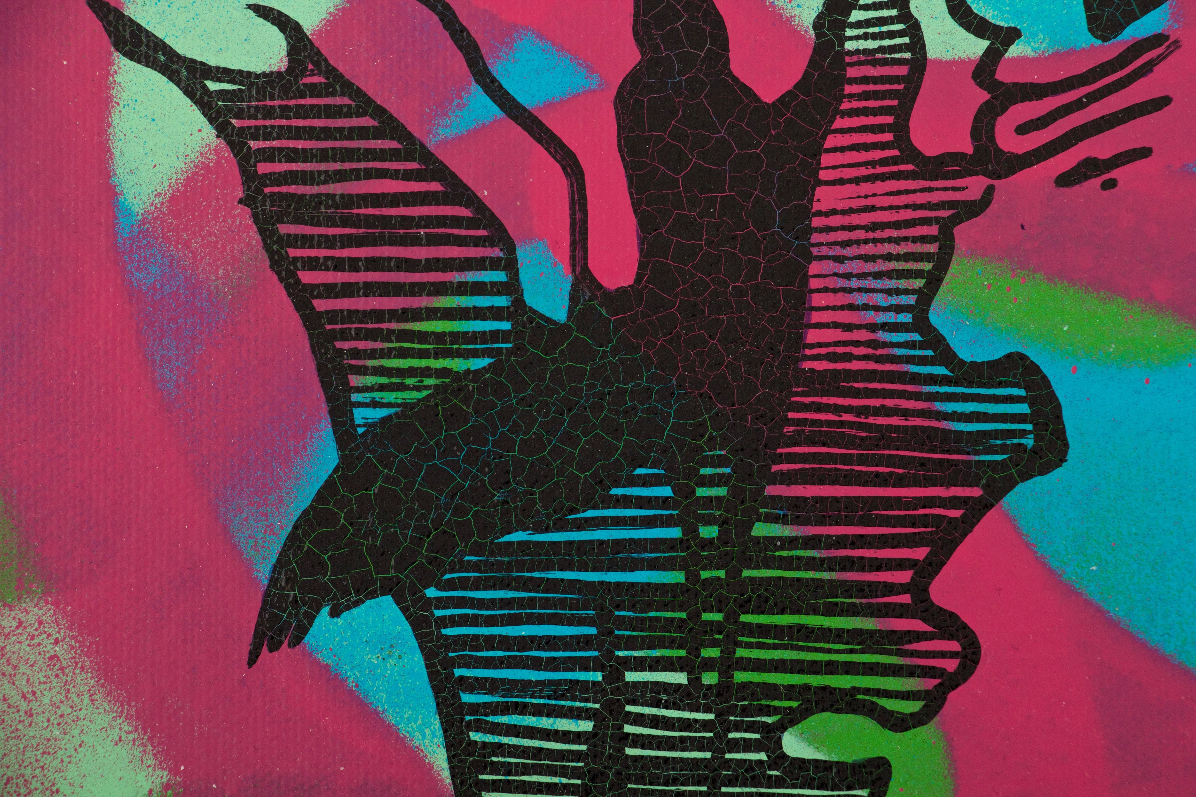 4096x2731 Matt Rosini Grid Lock Painting - Lock Painting