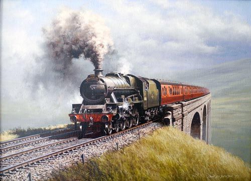 500x361 Jubilee - Locomotive Painting