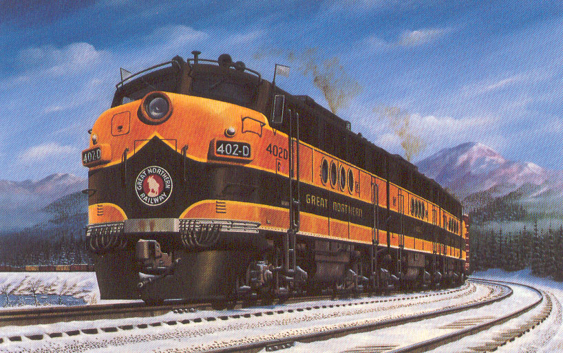 818x513 Locomotive Paint Schemes - Locomotive Painting