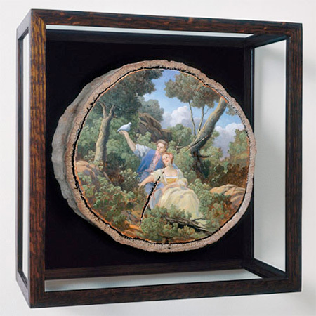 450x450 Tree Log Paintings - Log Painting