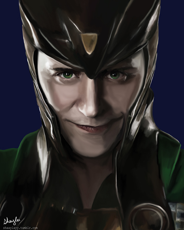 600x750 Loki Laufeyson Digital Painting On Behance - Loki Painting