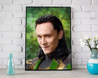 340x270 Loki Painting Etsy - Loki Painting