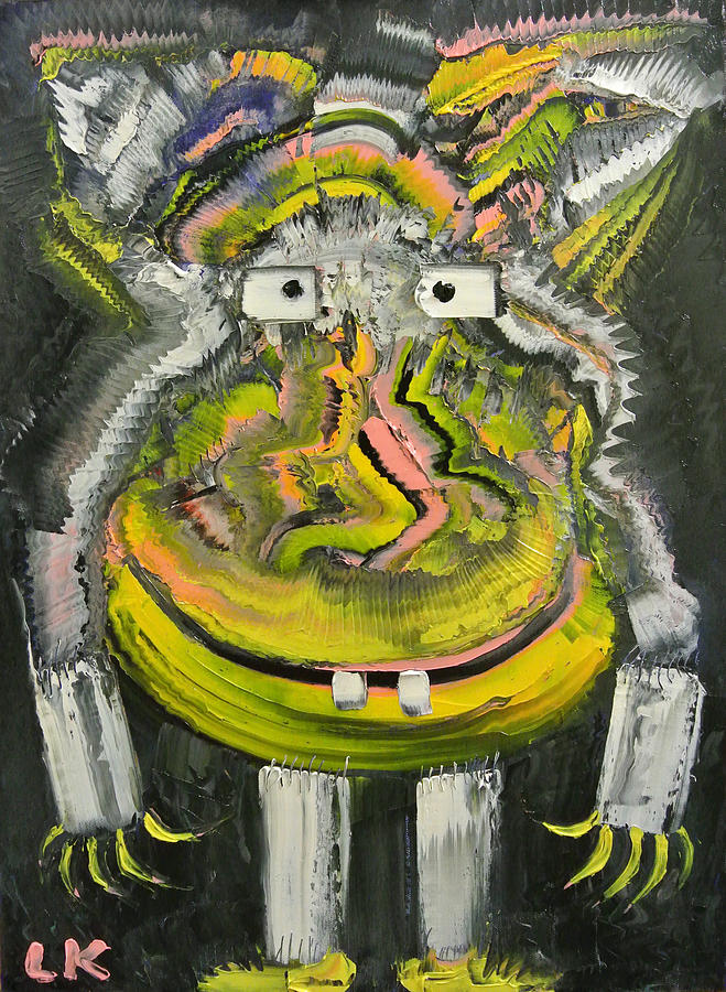 659x900 Super Lol Painting By Lanna Michelle Kollina - Lol Painting