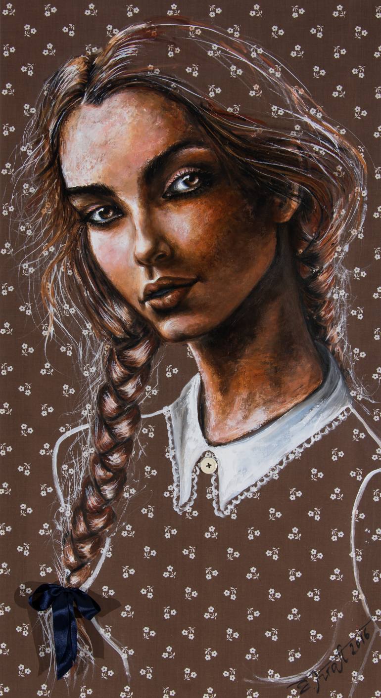 770x1412 Saatchi Art Lolita Painting By Elena Kraft - Lolita Painting