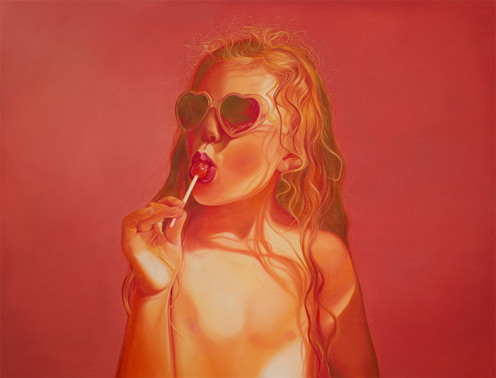 696x531 Jen Mann Self Absolve - Lolita Painting