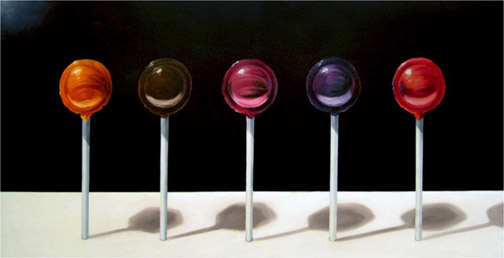 504x258 Jeanne Vadeboncoeur Lollipop Painting 24x48 - Lollipop Painting