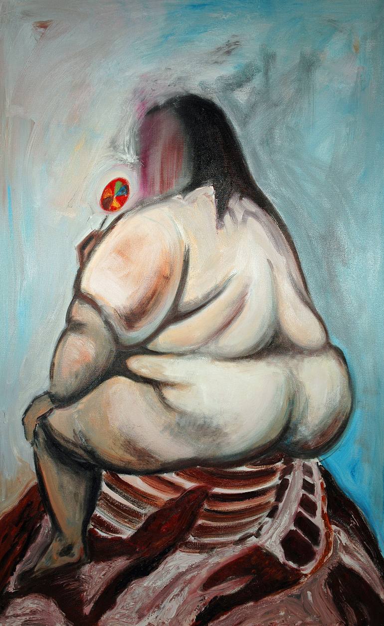 770x1254 Saatchi Art Lollipop Painting By Helena Gijsbers Van Wijk - Lollipop Painting