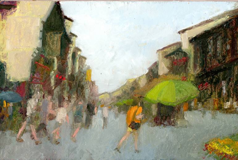 770x517 Saatchi Art Hangzhou 01 Painting By Anthony Lombardi - Lombardi Painting