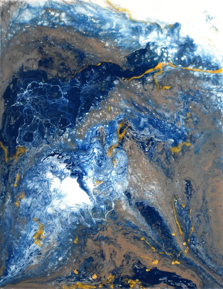 770x996 Saatchi Art Ocean 3 Painting By Alyssa Lombardi - Lombardi Painting