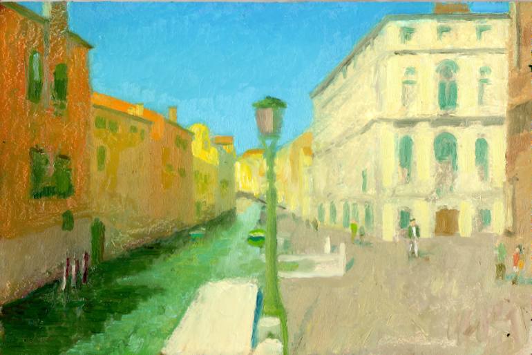 770x514 Saatchi Art Venice 02 Painting By Anthony Lombardi - Lombardi Painting