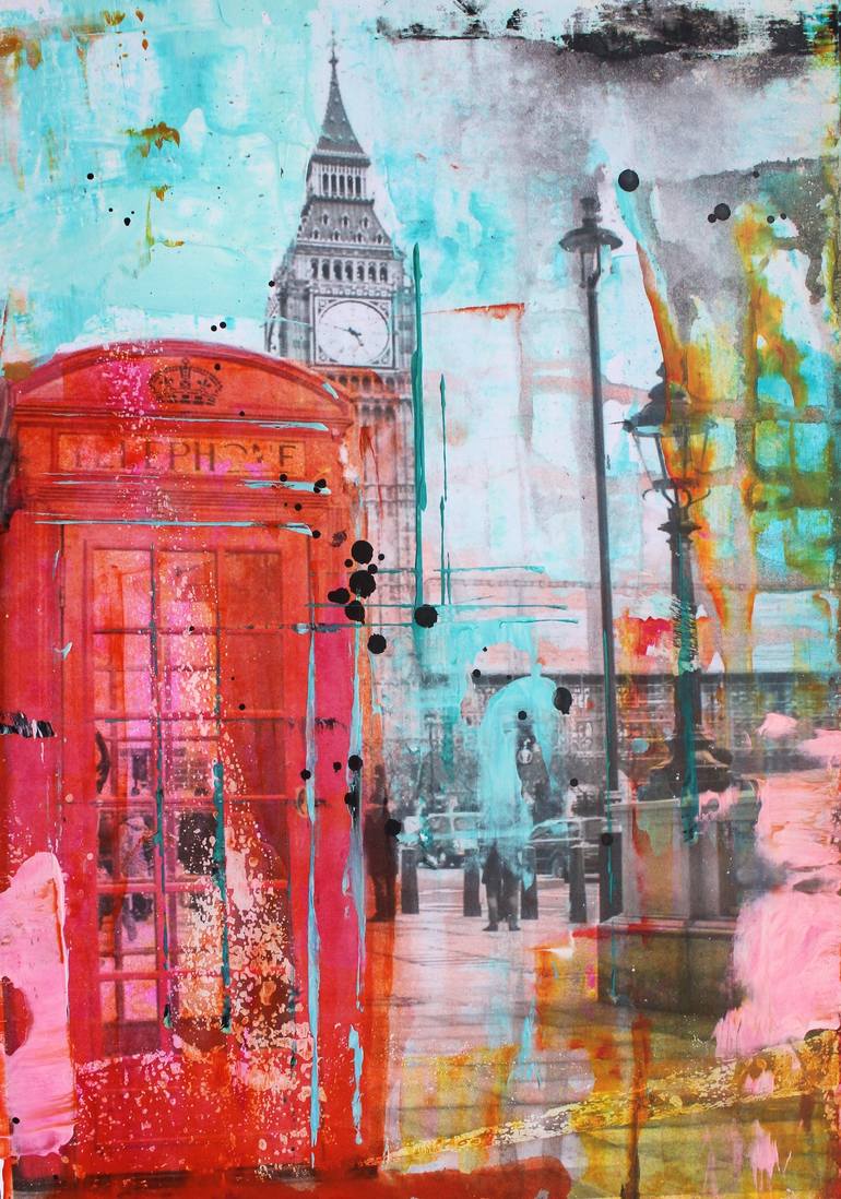 770x1098 Saatchi Art London Painting By Jolina Anthony Painting By Jolina - London Painting