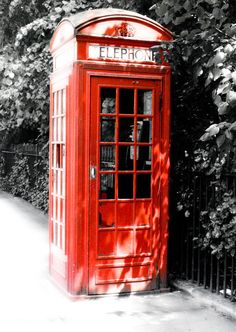 236x332 London Telephone Booth Watercolor Painting Original By Aquatory - London Phone Booth Painting