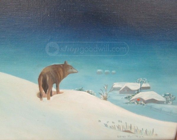 Lone Wolf Painting At PaintingValley.com | Explore Collection Of Lone ...