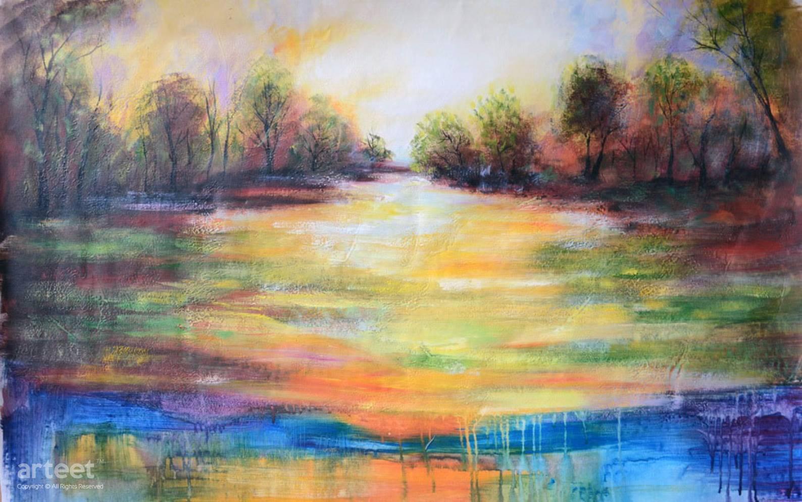 1588x994 Loneliness Art Paintings For Sale - Loneliness Painting