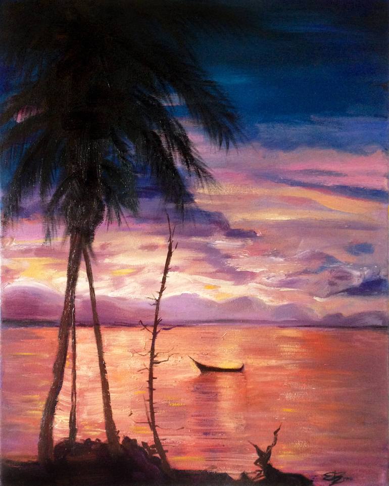 770x962 Saatchi Art Loneliness Painting By Elena Zimovets - Loneliness Painting