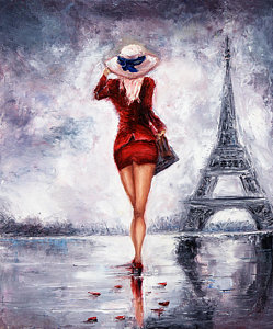 249x300 Lonely Girl Paintings Fine Art America - Lonely Girl Painting
