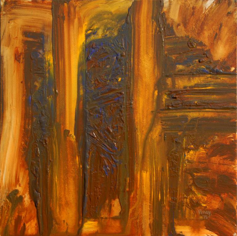 770x766 Saatchi Art Lonely Girl Painting By Vinay Sane - Lonely Girl Painting