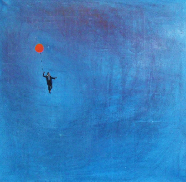 600x586 Painting Of A Lonely Man By Twitchtic - Lonely Man Painting