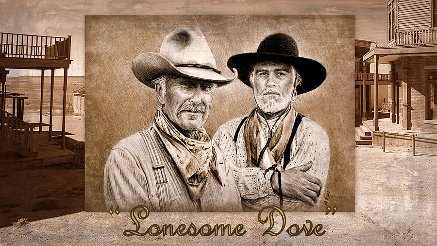 900x506 Lonesome Dove Painting By Andrew Read - Lonesome Dove Painting