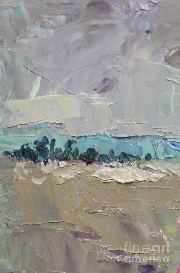 596x900 Long Abstract 2018g Painting By Becky Kim - Long Abstract Painting