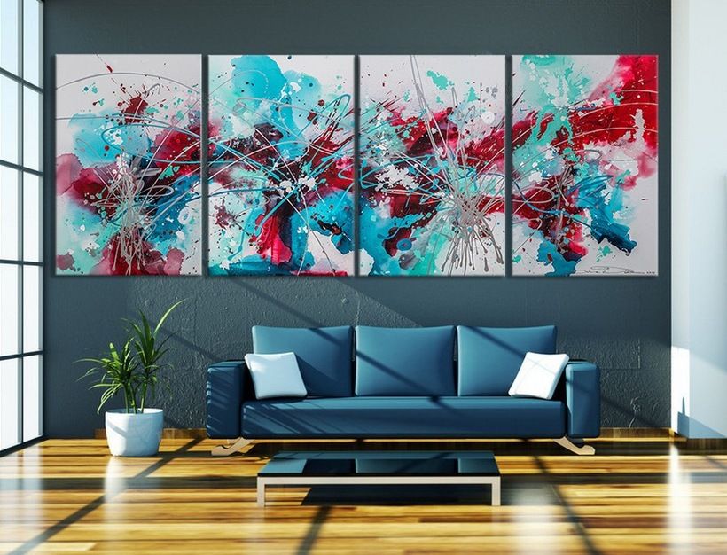 Long Abstract Painting at PaintingValley.com | Explore collection of ...