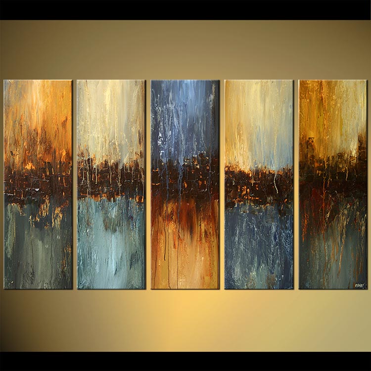 750x750 Painting - Long Abstract Painting