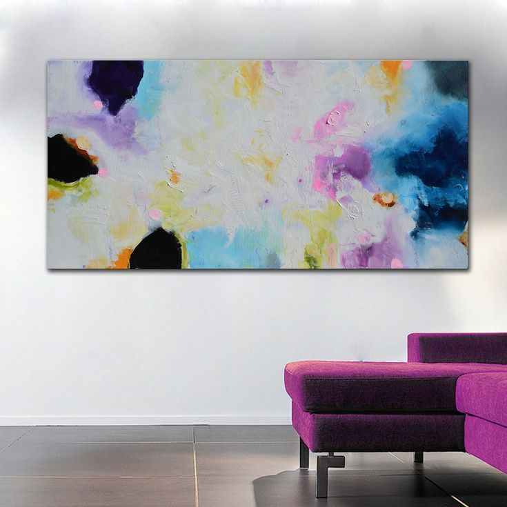 735x735 Buy Between The Rocks And The Sea - Long Abstract Painting