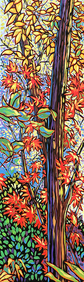 271x900 Tree Long Painting By Nadi Spencer - Long Painting